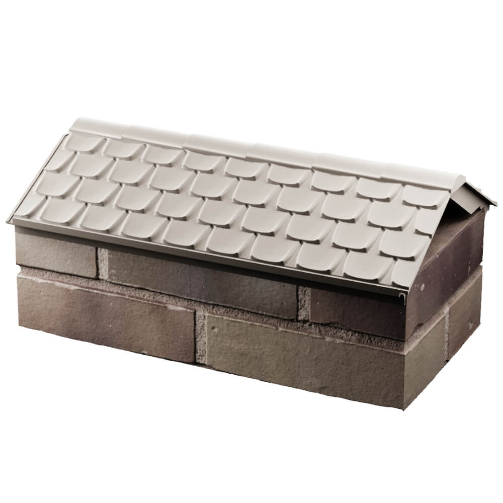 Парапет Zking Эльбрус Бежевый с посадкой на 1 кирпич (255мм) в Петропавловске-Камчатском фото