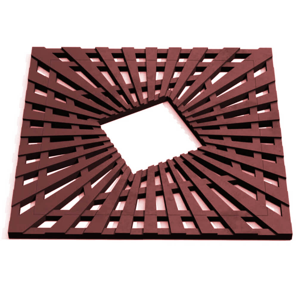 Приствольная решетка для дерева ZKING ATMOSPHERE 1.2х1.2м Коричневая Петропавловск-Камчатский фото