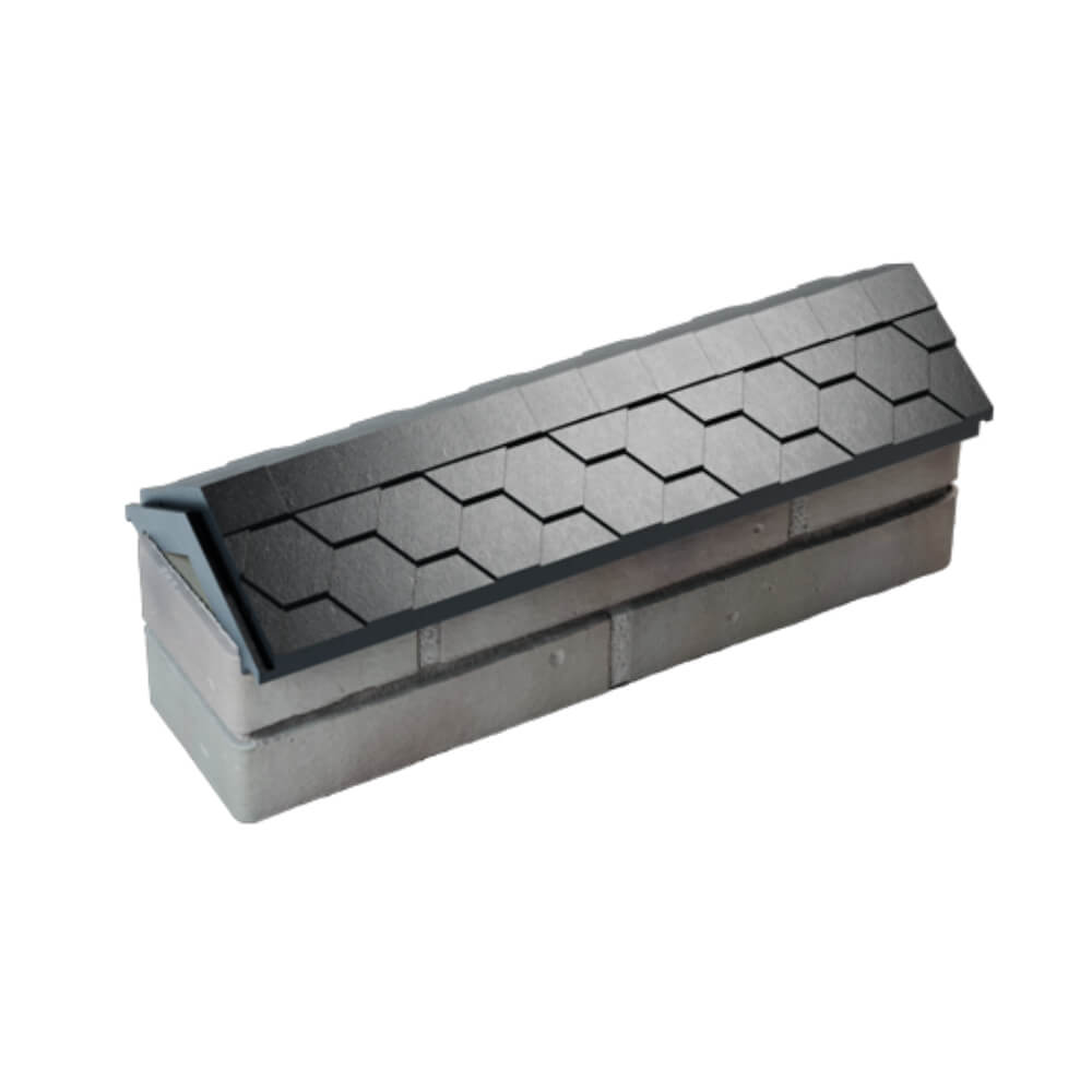 Парапет Zking Эверест Черный с посадкой на 0.5 кирпича (130мм) в Петропавловске-Камчатском фото