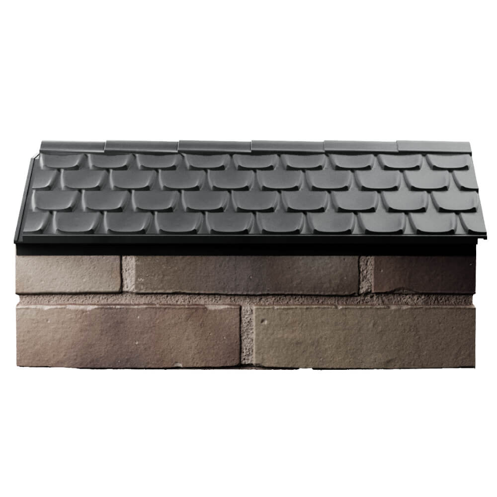 Парапет Zking Эльбрус Серый с посадкой на 1 кирпич (255мм) в Петропавловске-Камчатском фото