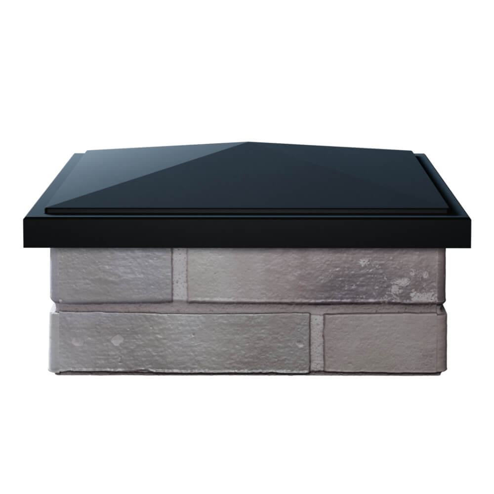 Колпак Zking БонаМоно Черный на столб 1.5х1.5 кирпича (385х385, 400х400мм) Петропавловск-Камчатский фото