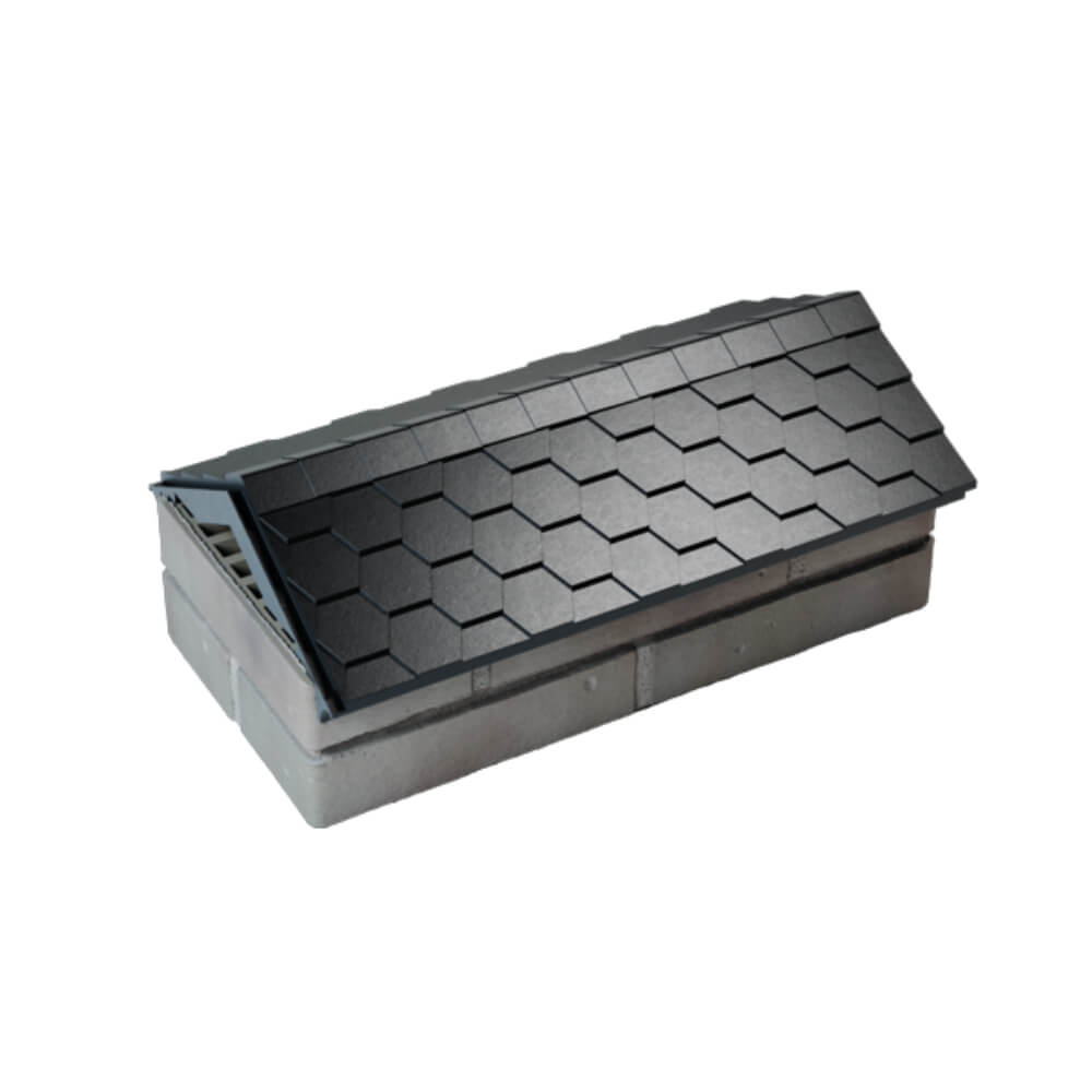 Парапет Zking Эверест Черный с посадкой на 1 кирпич (200/225/255мм) в Петропавловске-Камчатском фото