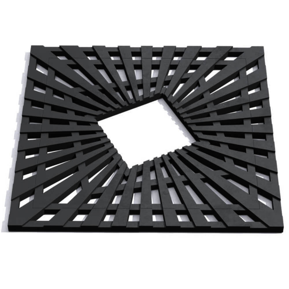 Приствольная решетка для дерева ZKING ATMOSPHERE 1.2х1.2м Черная Петропавловск-Камчатский фото