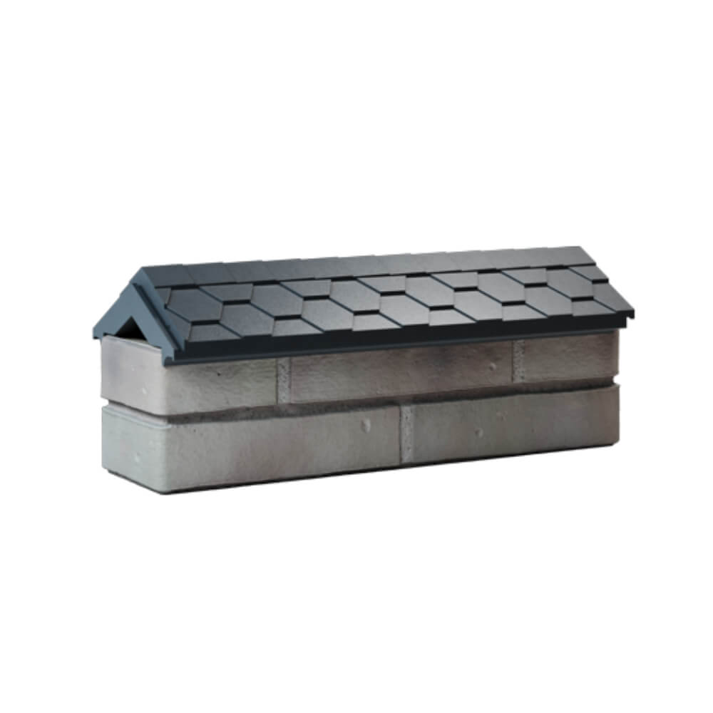 Парапет Zking Эверест Серый с посадкой на 0.5 кирпича (130мм) Петропавловск-Камчатский фото