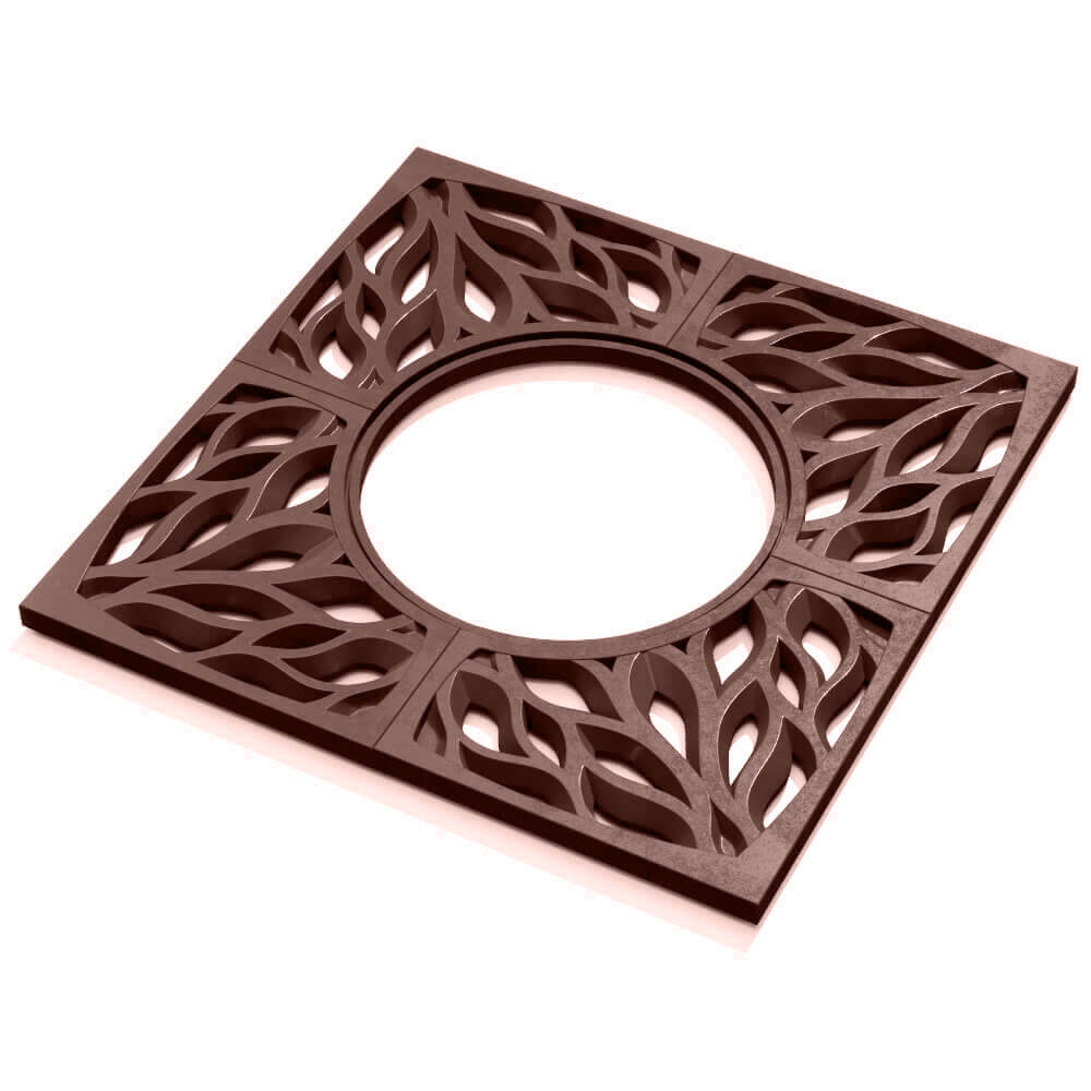 Приствольная решетка для дерева ZKING CRUST 1.2х1.2м Коричневая в Петропавловске-Камчатском фото