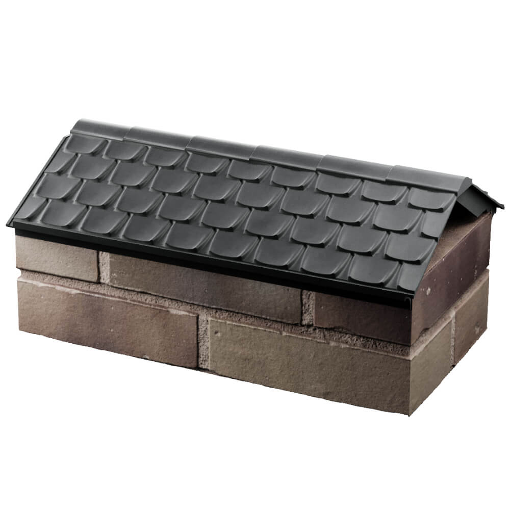 Парапет Zking Эльбрус Серый с посадкой на 1 кирпич (255мм) в Петропавловске-Камчатском фото