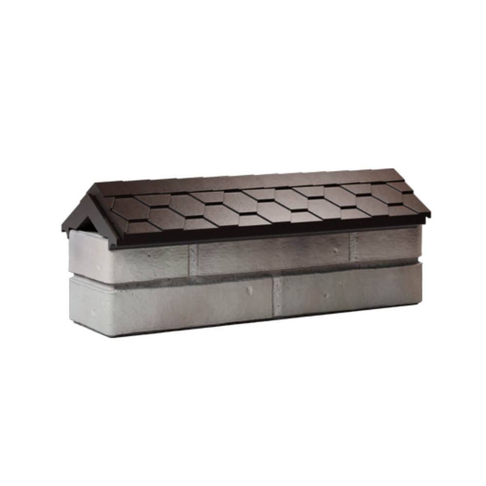 Парапет Zking Эверест Коричневый с посадкой на 0.5 кирпича (130мм) Петропавловск-Камчатский фото