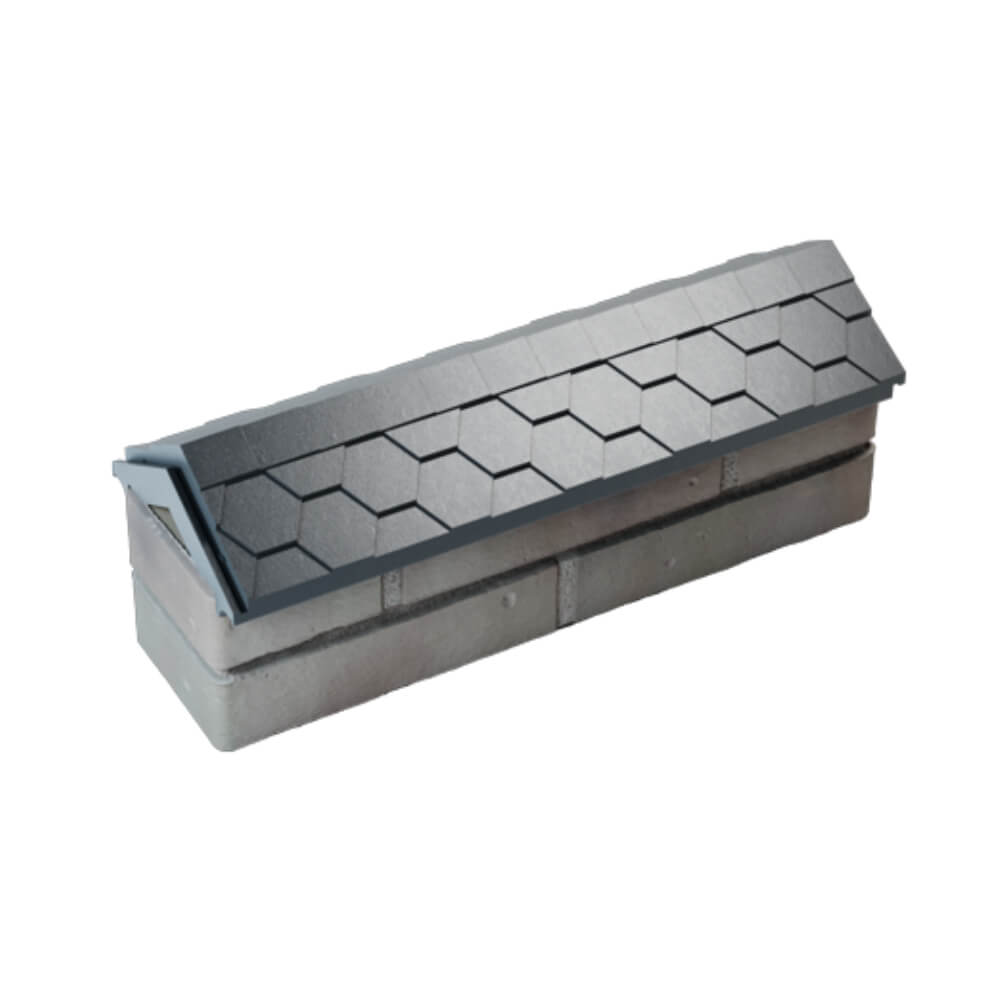 Парапет Zking Эверест Серый с посадкой на 0.5 кирпича (130мм) в Петропавловске-Камчатском фото